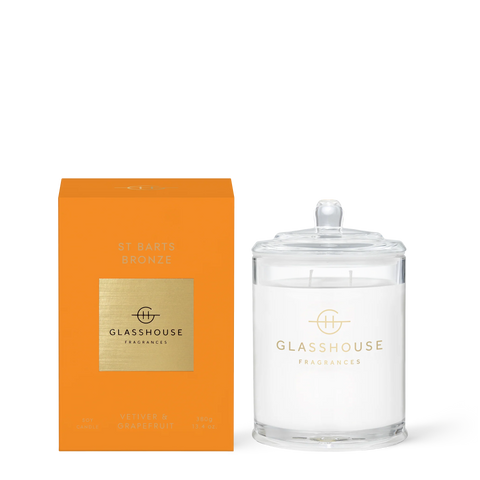 Glasshouse Fragrances Candle - St Barts Bronze