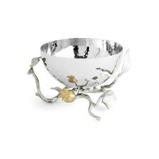 Pomegranate Silver Nut Bowl