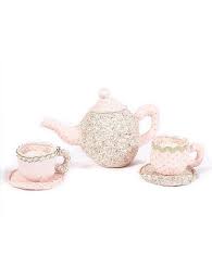 Floral Stuffed Tea Set